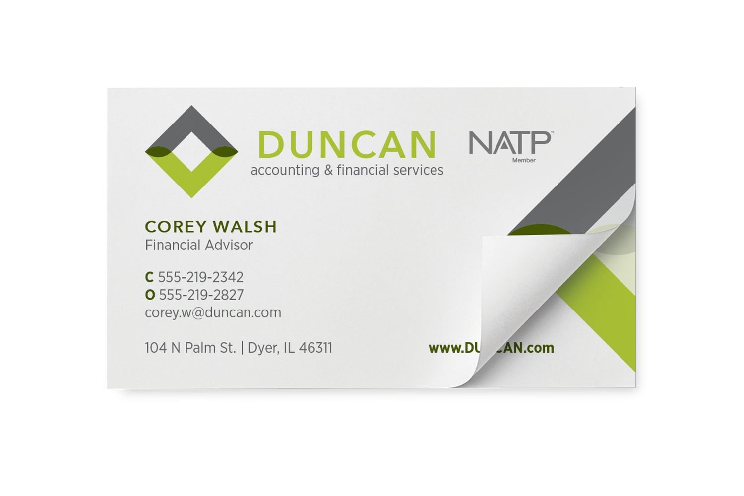 Business Card Post-it Notes - #732